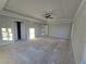 Bright bedroom with double doors and a view at 7449 Waterview Cv, Douglasville, GA 30135