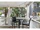 Cozy porch features outdoor seating and charming string lights at 951 Glenwood Se Ave # 1201, Atlanta, GA 30316