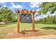 Bear Creek Golf Course entrance sign at 1275 Pj East Rd, Covington, GA 30014