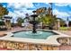 Downtown fountain near church and park entrance, providing a beautiful focal point at 496 Longview Dr, Norcross, GA 30071