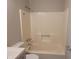 Clean bathroom with tub shower combo and updated vanity at 2043 Laird Rd, Hiram, GA 30141