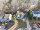 Aerial view of house and surrounding neighborhood at 4392 Overlook Dr, Acworth, GA 30101