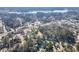 Aerial view of residential neighborhood near lake and town at 4392 Overlook Dr, Acworth, GA 30101