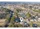 Aerial view showing home's location in a residential area at 4392 Overlook Dr, Acworth, GA 30101