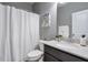 Clean bathroom with shower, toilet and vanity at 236 Hickory Commons Way, Canton, GA 30115