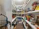 Large walk-in pantry with ample shelving for storage at 3578 Crayton Glen Way, Buford, GA 30519