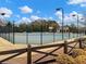 Community tennis courts with fencing and lighting at 3578 Crayton Glen Way, Buford, GA 30519