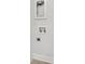 Laundry hookups featuring electric and water connections and dryer vent outlet at 1271 Lorenzo Sw Dr, Atlanta, GA 30310