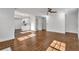 Hardwood floors, an open concept kitchen and recessed lighting at 1271 Lorenzo Sw Dr, Atlanta, GA 30310