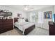 Cozy bedroom featuring a double bed and ample storage at 2044 Garvin Rd, Acworth, GA 30101