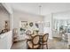 Charming dining room with a table for four and access to backyard at 2044 Garvin Rd, Acworth, GA 30101