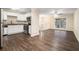 Modern kitchen with stainless steel appliances and white cabinets at 2876 Battle Forrest Dr, Decatur, GA 30034