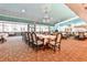 Elegant dining room with chandeliers, offering a refined setting for meals at 1800 Clairmont Lk # 413, Decatur, GA 30033