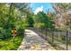 Scenic walking path surrounded by lush greenery at 1800 Clairmont Lk # 413, Decatur, GA 30033