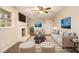 Spacious living room featuring a fireplace and ample natural light at 2791 Ponderosa Cir, Decatur, GA 30033