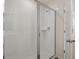 Clean bathroom with a shower and glass enclosure at 1029 Blue Juniper Cir, Loganville, GA 30052