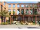 Relaxing courtyard with seating areas and modern pergola at 170 Boulevard Se # H-221, Atlanta, GA 30312