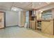 Unfinished basement kitchen with ample space at 2046 Kinridge Ct, Marietta, GA 30062