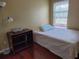 Bright bedroom with double closet and hardwood floors at 750 Arbor Gate Ln, Lawrenceville, GA 30044