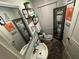 Stylish bathroom with decorative accents and full-length mirror at 221 Overlook Rd, Covington, GA 30014