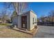 Well-maintained storage shed with raised garden beds at 5143 Floyd Ne St, Covington, GA 30014