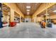 Spacious barn interior with high ceilings and concrete floor at 350 Taylor Path, Dallas, GA 30157
