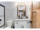 Clean bathroom, granite countertop, and updated vanity at 350 Taylor Path, Dallas, GA 30157