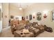 Home theatre with plush seating and large screen at 4851 Planters Walk, Douglasville, GA 30135