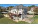 Two story house with large deck and backyard at 4851 Planters Walk, Douglasville, GA 30135