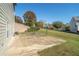 Concrete patio area with basketball hoop at 4851 Planters Walk, Douglasville, GA 30135