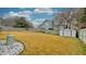 Large backyard with shed and plenty of space at 729 River Bridge Dr, Lawrenceville, GA 30046