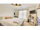 Spacious bedroom with king-size bed and ample closet space at 729 River Bridge Dr, Lawrenceville, GA 30046