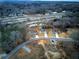 Wide aerial view of the neighborhood development showcasing the tree coverage and development at 96 Rome St, Temple, GA 30179