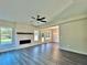 Spacious living room with fireplace and hardwood floors at 111 Cassville-White, Cartersville, GA 30121