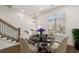 Bright dining room features a table for four and hardwood floors at 4223 Deming Cir, Atlanta, GA 30342