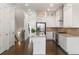 Modern kitchen with white cabinets and granite countertops at 4223 Deming Cir, Atlanta, GA 30342