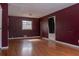 Empty bedroom with hardwood floors and window at 785 Jett Rd, Jonesboro, GA 30236