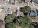 Aerial view of a charming suburban neighborhood with tree-lined streets and well-kept homes at 340 Annslee Cir, Loganville, GA 30052