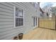 Private deck with access from kitchen and fenced backyard at 5146 Manerdale Se Dr # 4, Atlanta, GA 30339