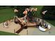 Modern playground design with accessibility features at 11559 Chatham Dr, Hampton, GA 30228