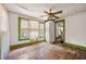 Simple bedroom with hardwood floors and window at 28 Gertrude Pl, Atlanta, GA 30318