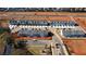 Aerial view of new townhome community at 11571 Chatham Dr, Hampton, GA 30228