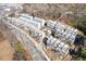 Aerial view of townhome community, highlighting Lot 58 at 1779 Beckham Ne Pl # 58, Atlanta, GA 30324