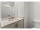 Clean bathroom with a quartz vanity and toilet at 1779 Beckham Ne Pl # 58, Atlanta, GA 30324