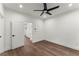 Well-lit bedroom with hardwood floors and access to hallway at 1779 Beckham Ne Pl # 58, Atlanta, GA 30324