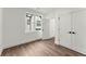 Bright bedroom with hardwood floors and double doors at 1779 Beckham Ne Pl # 58, Atlanta, GA 30324