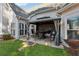 Cozy patio with gazebo and seating area at 4497 Black Water Cv, Ellenwood, GA 30294