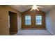 Spacious bedroom with vaulted ceiling, neutral walls, and carpet flooring at 3551 Brycewood Dr, Decatur, GA 30034