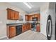 Well-equipped kitchen featuring modern appliances and ample cabinet space at 1538 Park Grove Dr, Lawrenceville, GA 30046