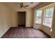 Spacious bedroom with ceiling fan and ample closet space at 2082 Montgomery Trl, Duluth, GA 30096